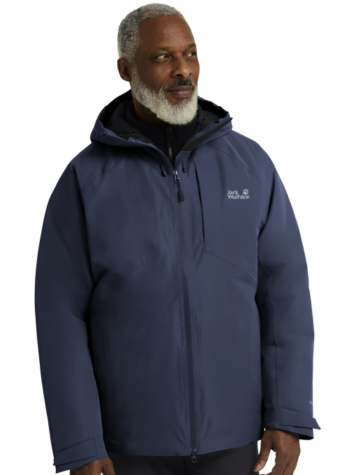 Зимняя куртка Jack Wolfskin Icecape 2l down ins jkt m rds модель A65299_C0412 Фото