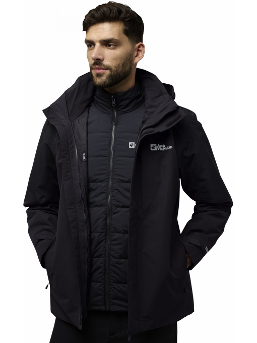 Зимняя куртка Jack Wolfskin Romberg 3in1 jkt m модель A61859_6350 Фото