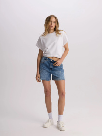 Джинсовые шорты DIVERSE Janano модель 10046836 Фото