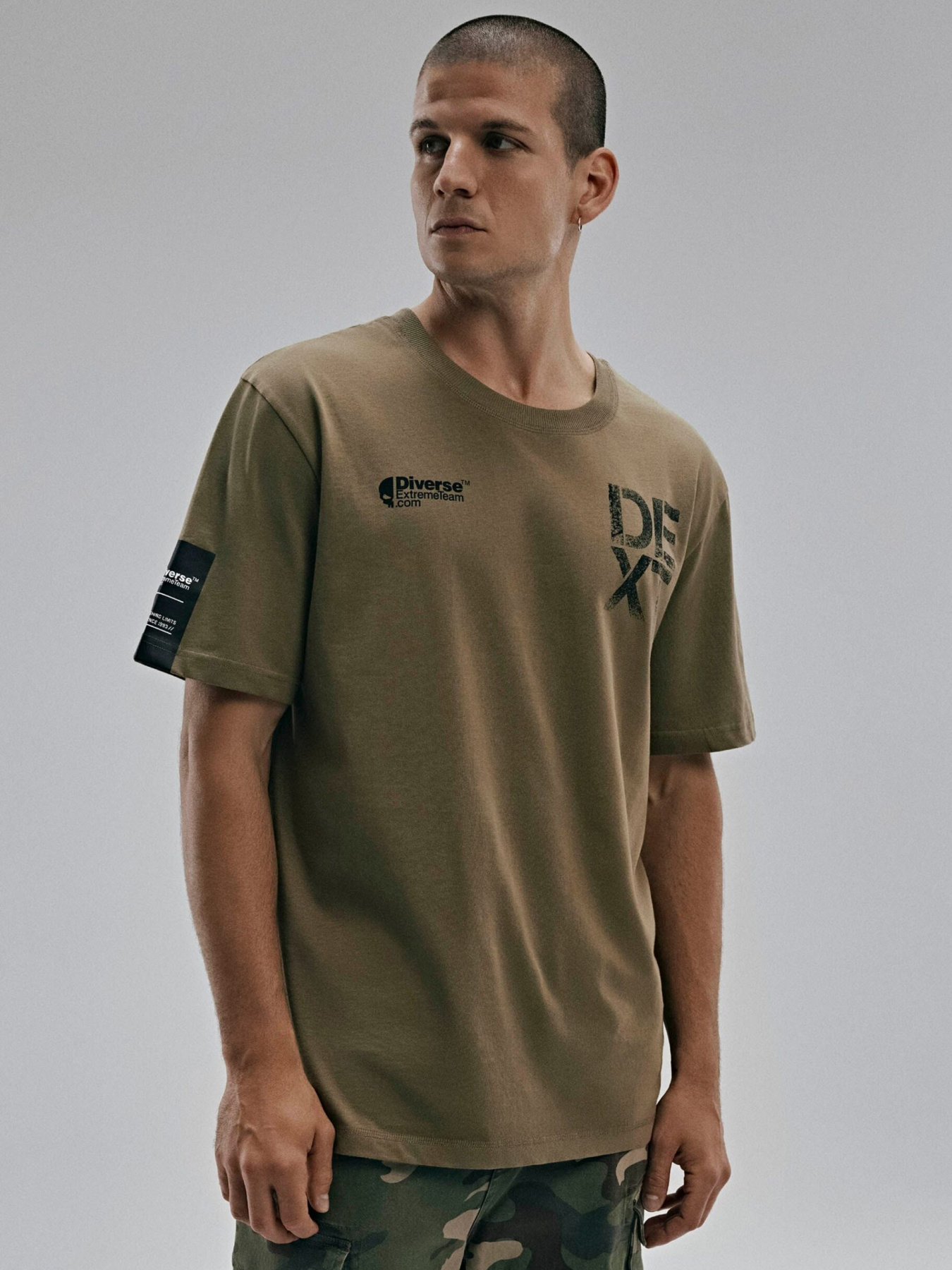 Футболка DIVERSE Dext Logo Sk модель 10047755 Фото