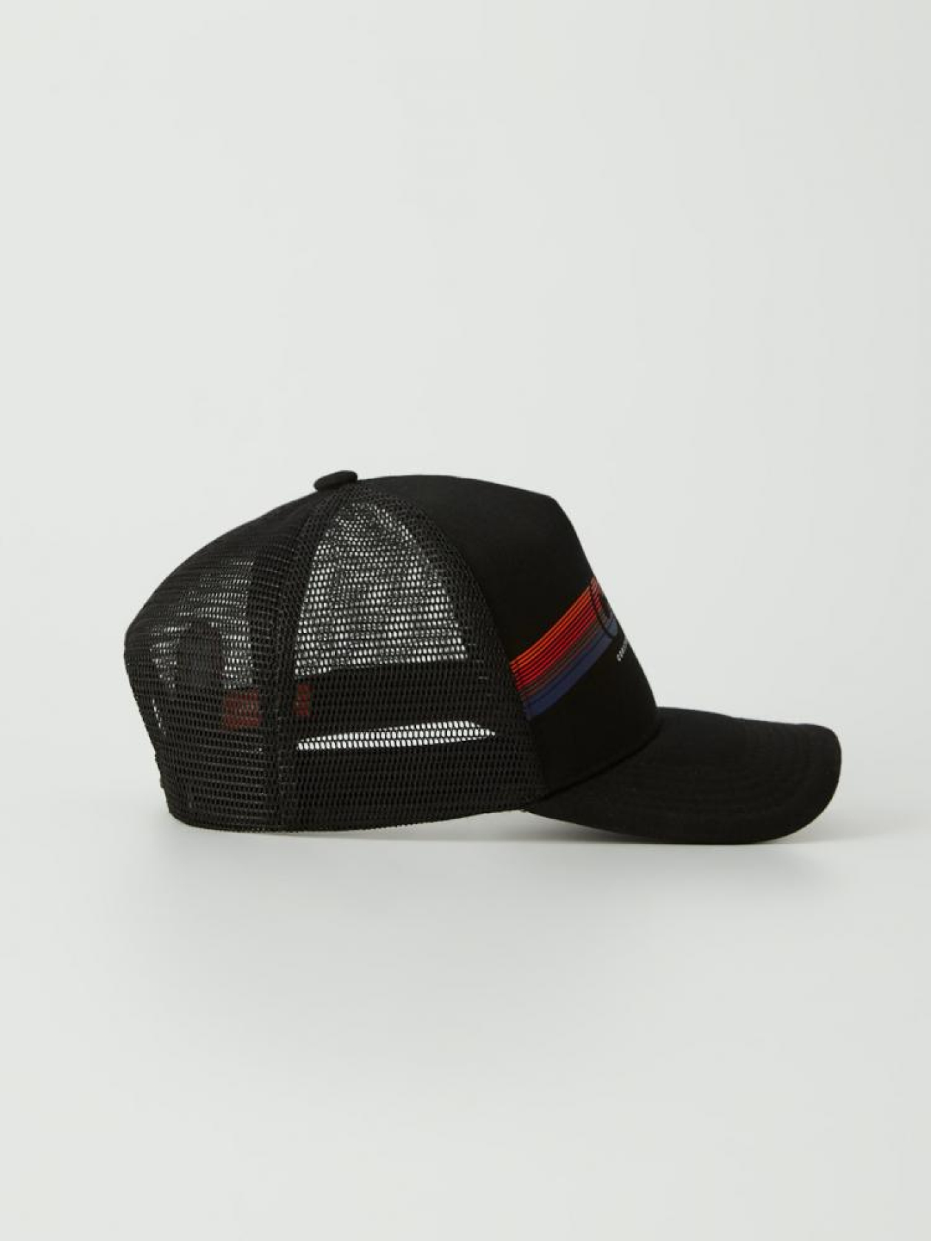 Мужская спортивная кепка с сеткой черная модель 10042195 Фото