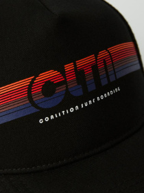 Мужская спортивная кепка с сеткой черная модель 10042195 Фото