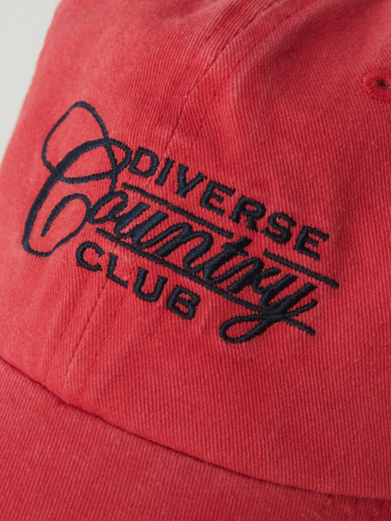 Женская кепка с эффектом стирки и вышитой надписью красная модель 10045008 Фото