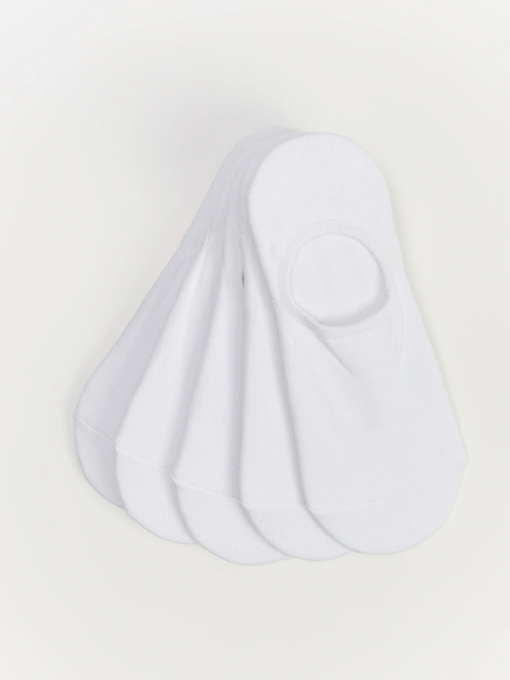 Носки короткие женские ANUPY VIII L набор 5 пар белые модель 10047046 Фото