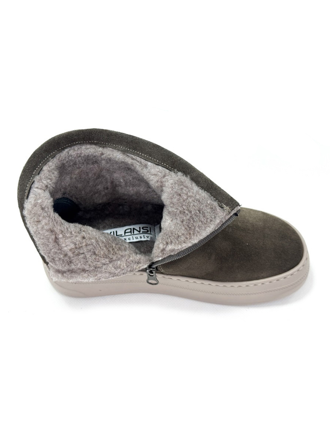 Чоботи VILANSI модель V8867 Brown Velour Фото