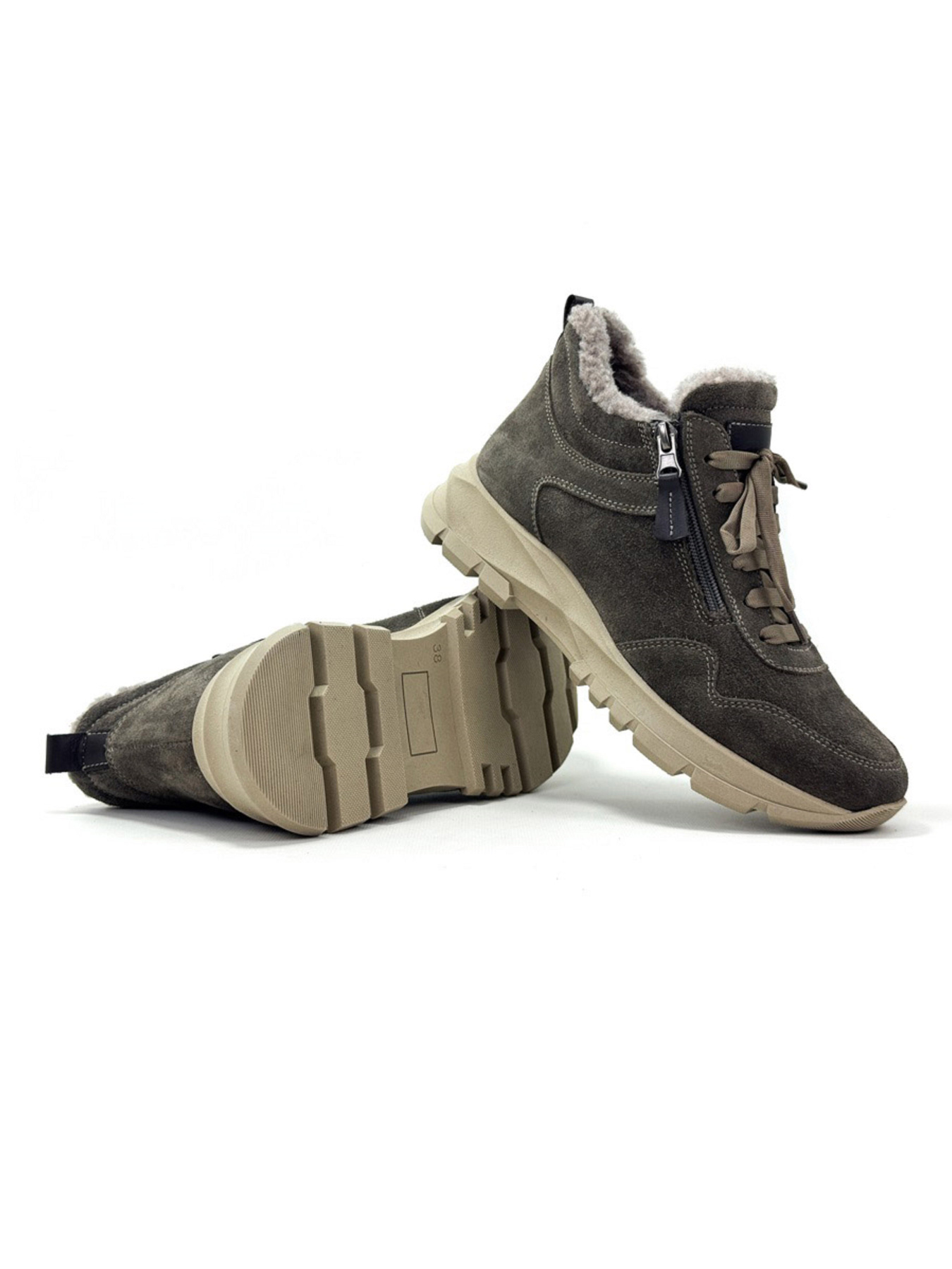 Черевики VILANSI модель V8843 Brown Velour Фото