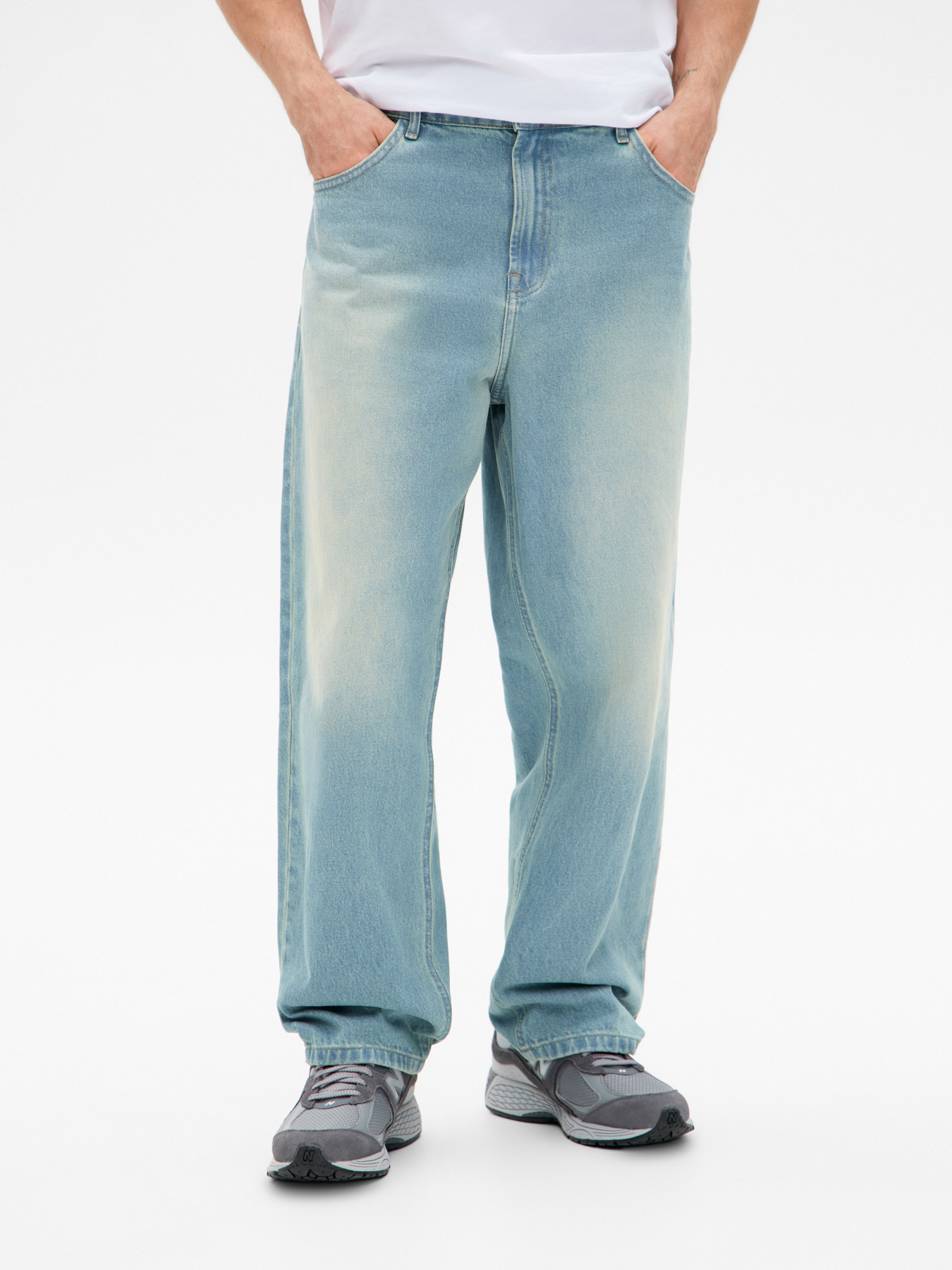 Широкі джинси Promin модель 1045-02-D_202 Фото