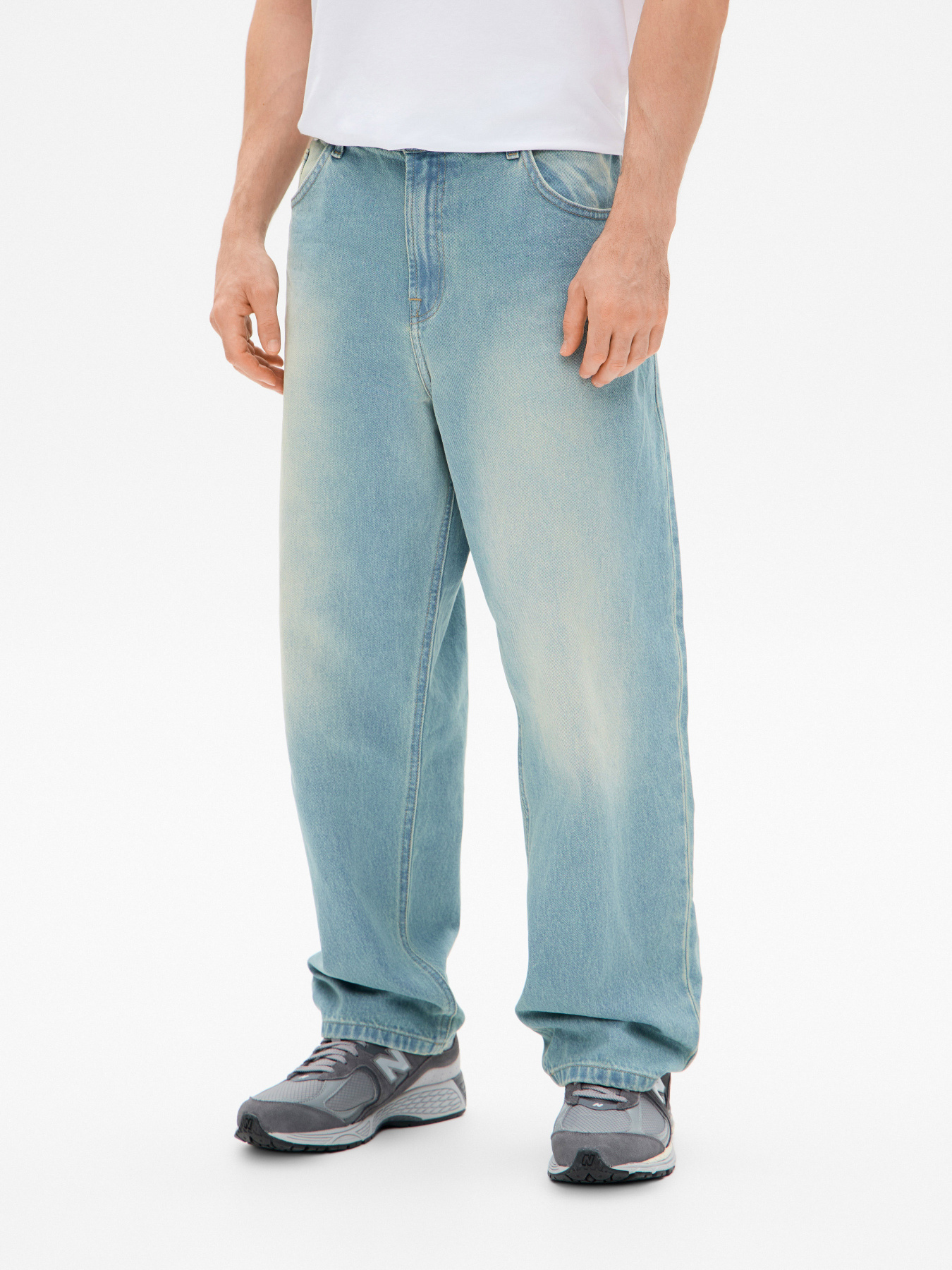 Широкі джинси Promin модель 1045-02-D_202 Фото