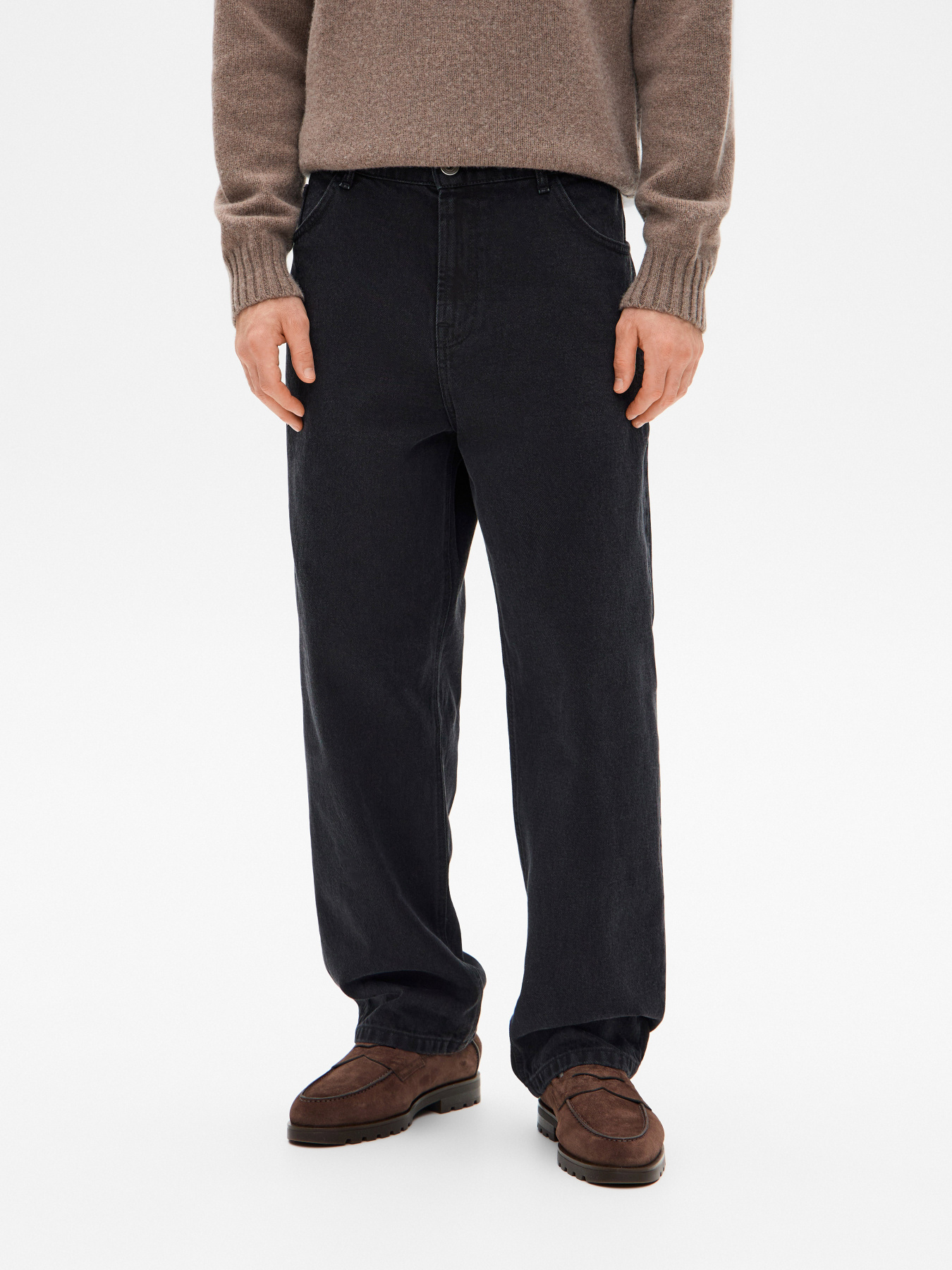 Широкі джинси Promin модель 1045-02-D_240 Фото