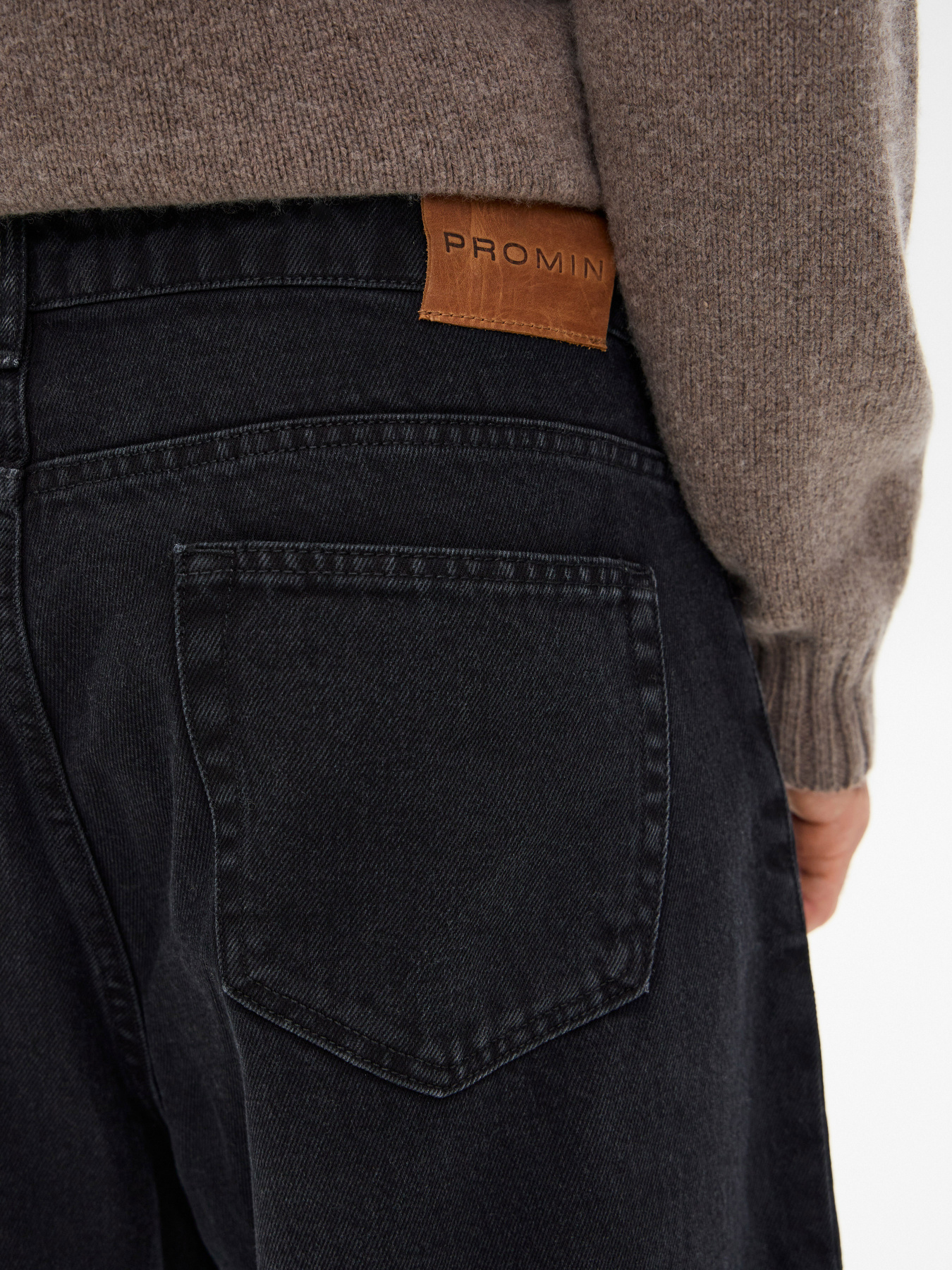 Широкие джинсы Promin модель 1045-02-D_240 Широкие джинсы Promin модель 1045-02-D_240 Фото