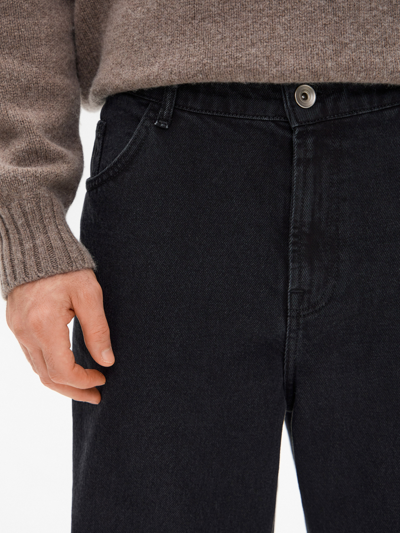 Широкие джинсы Promin модель 1045-02-D_240 Широкие джинсы Promin модель 1045-02-D_240 Фото