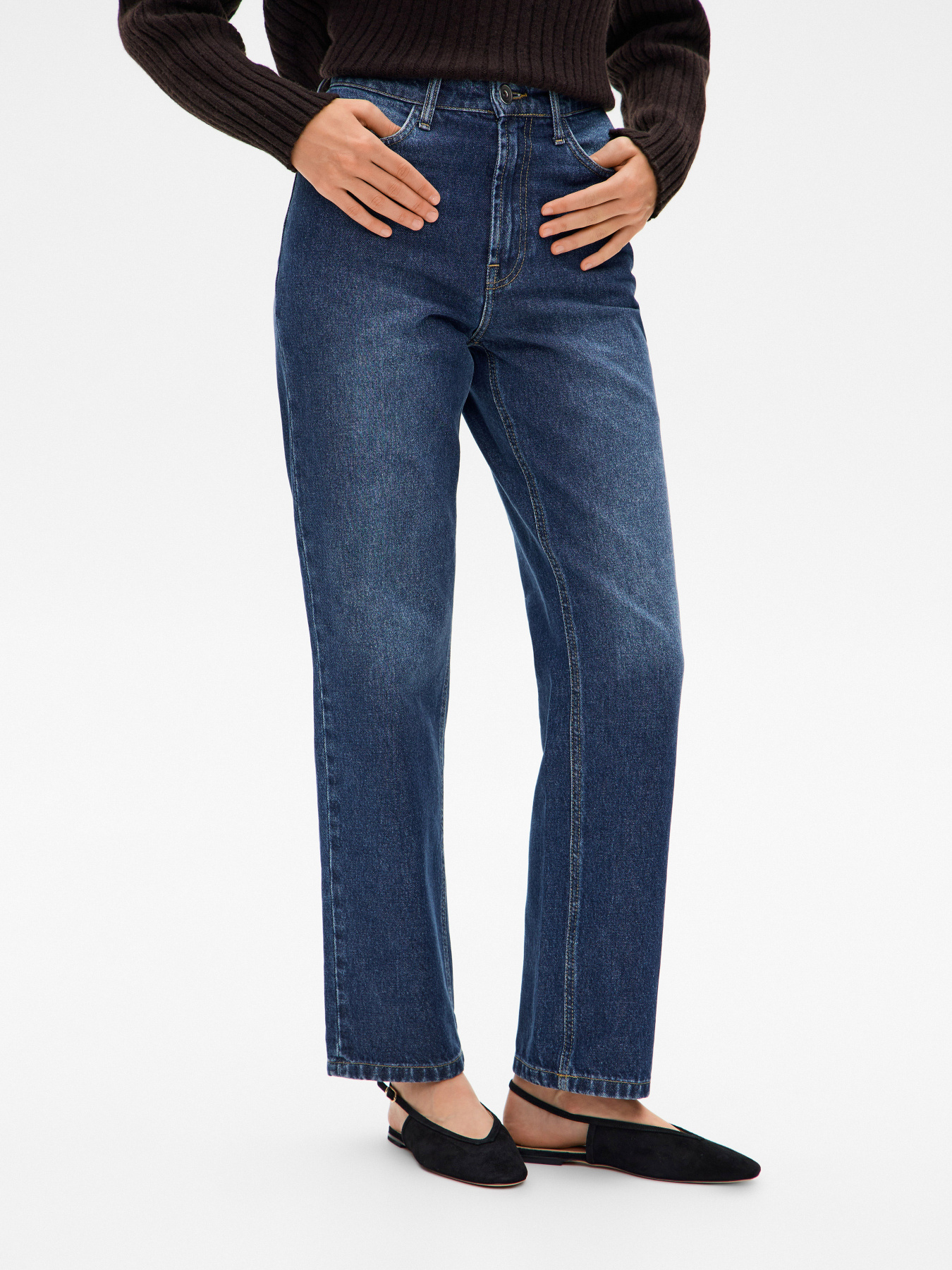 Прямі джинси Promin модель 2045-01-D_042 Фото