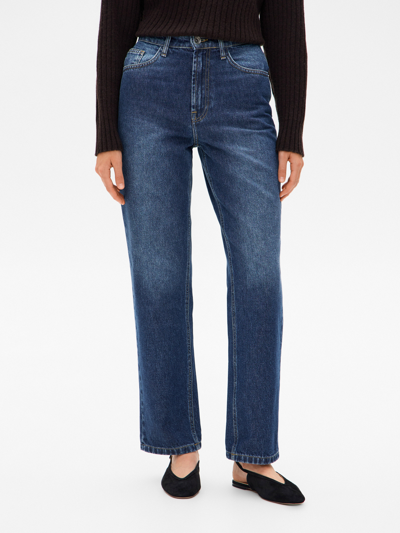 Прямі джинси Promin модель 2045-01-D_042 Фото