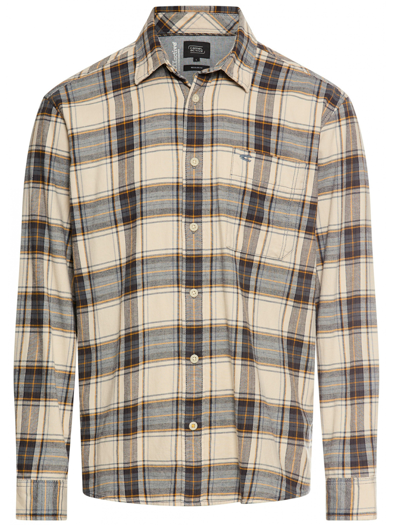 Рубашка повседневная Camel Active модель 409146-6S46-11 Рубашка повседневная Camel Active модель 409146-6S46-11 Фото