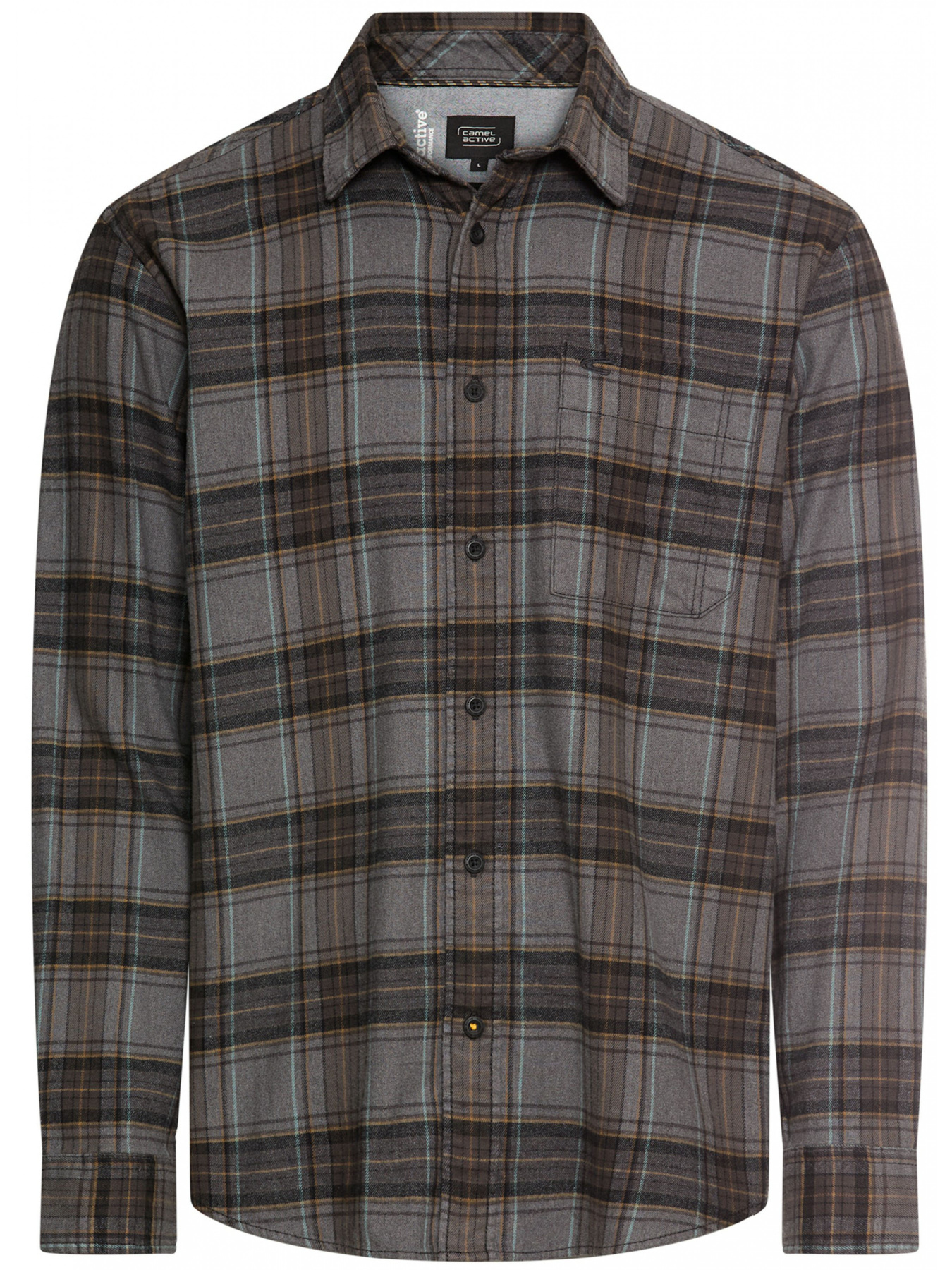 Рубашка повседневная Camel Active модель 409146-6S46-27 Рубашка повседневная Camel Active модель 409146-6S46-27 Фото