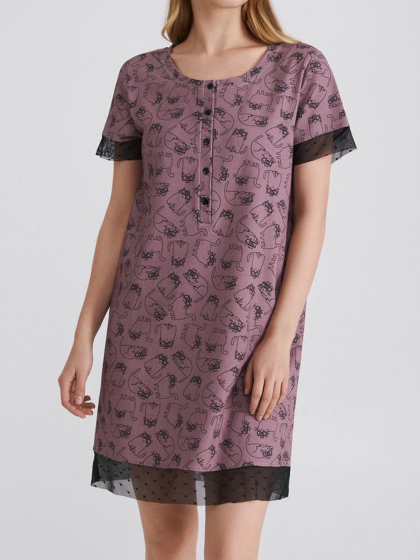 Ночная рубашка Ellen модель LDK103-05-01 Фото