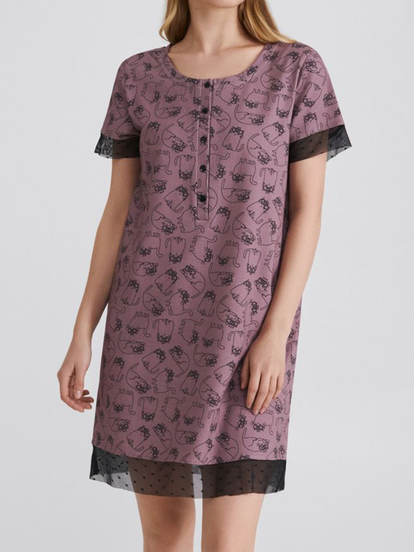 Ночная рубашка Ellen модель LDK103-05-01 Фото