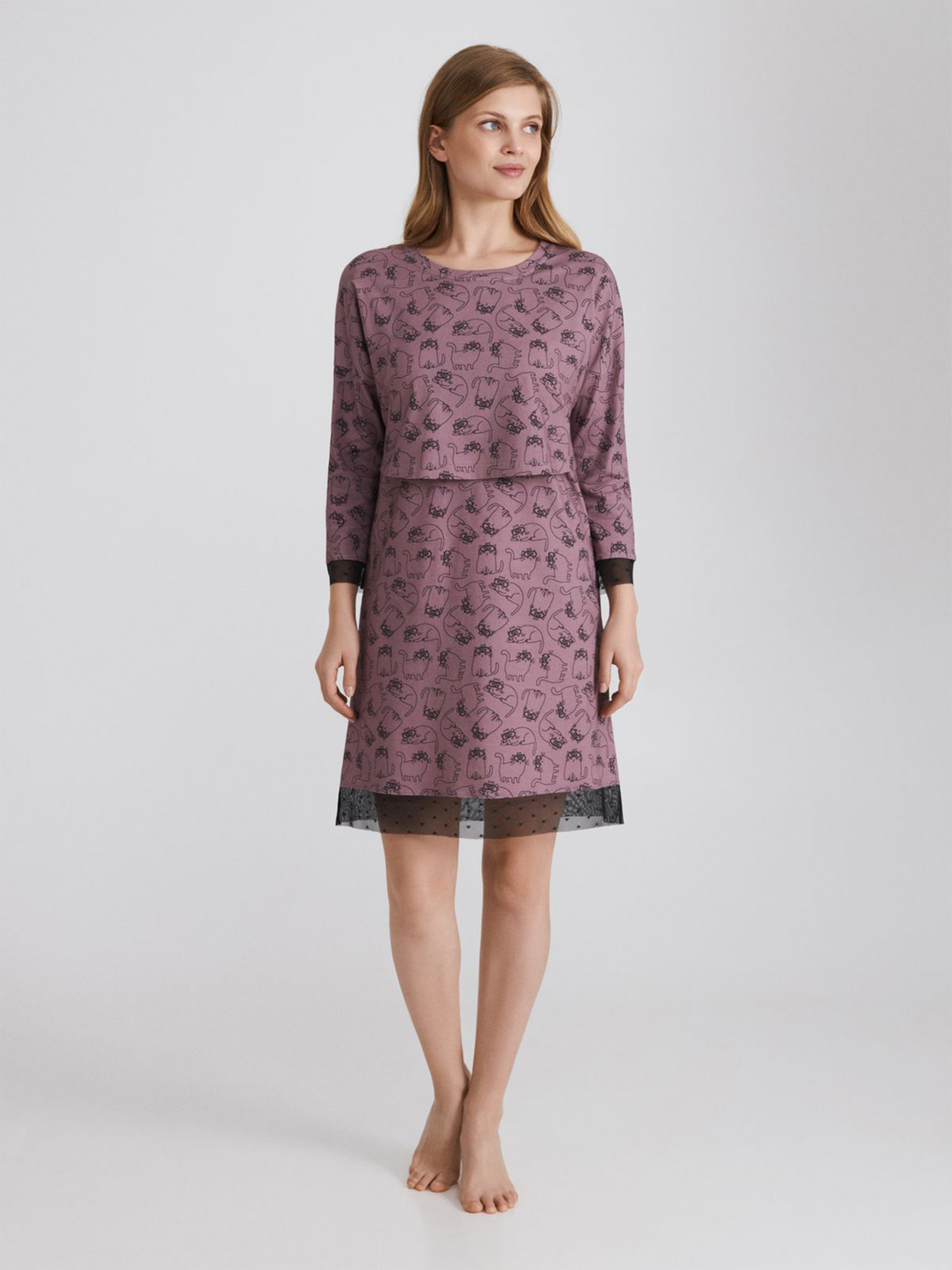 Ночная рубашка Ellen модель LDK121-05-01 Фото