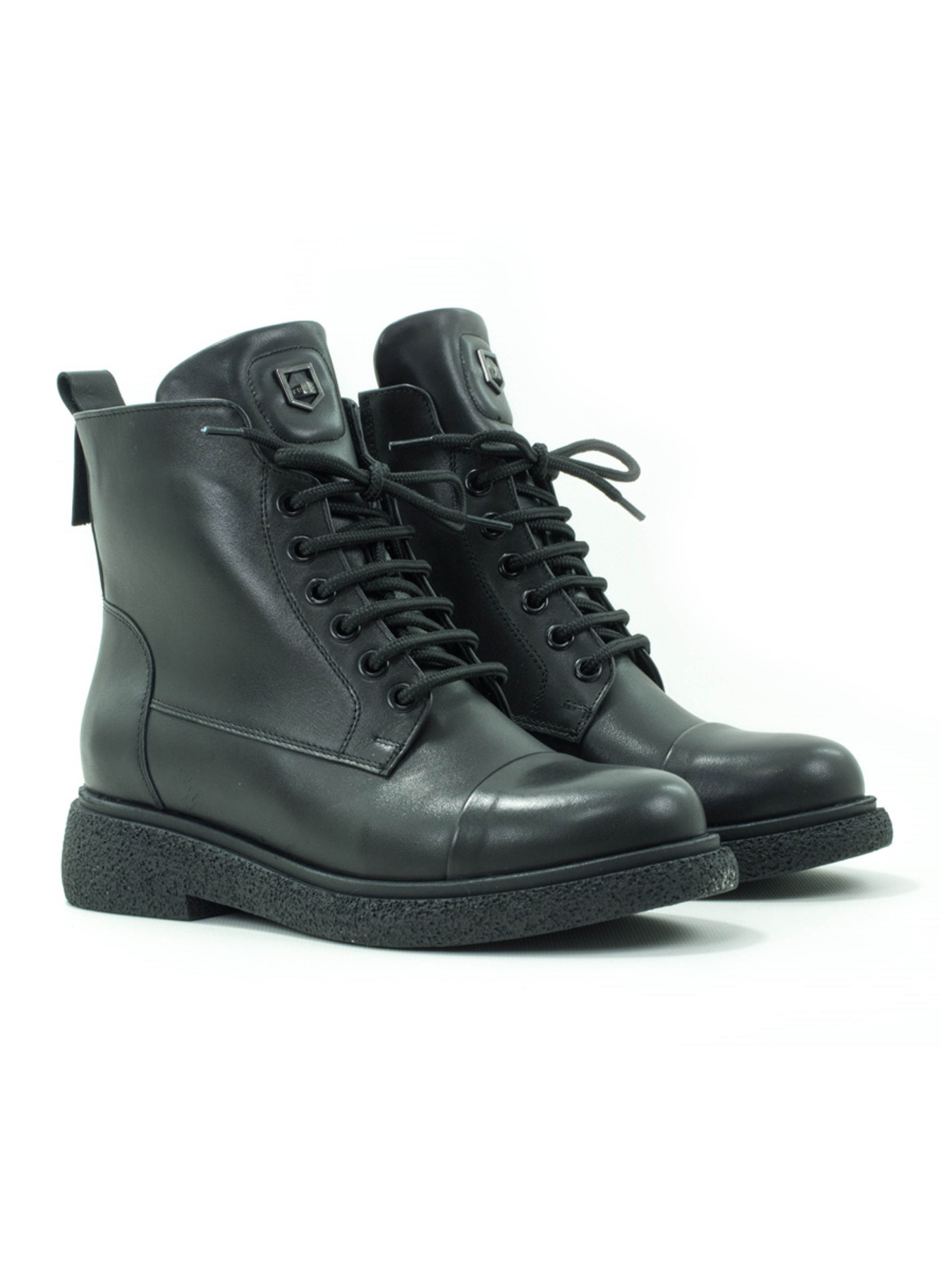 Черевики VILANSI модель V8881 BLACK LEATHER Фото