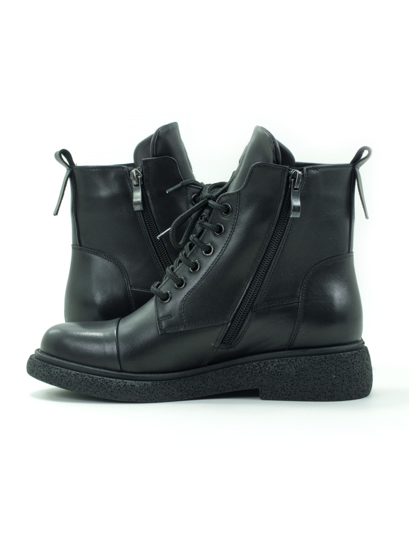 Черевики VILANSI модель V8881 BLACK LEATHER Фото