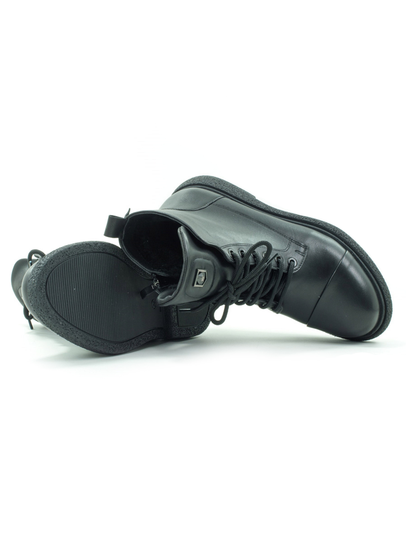 Ботинки VILANSI модель V8881 BLACK LEATHER Фото