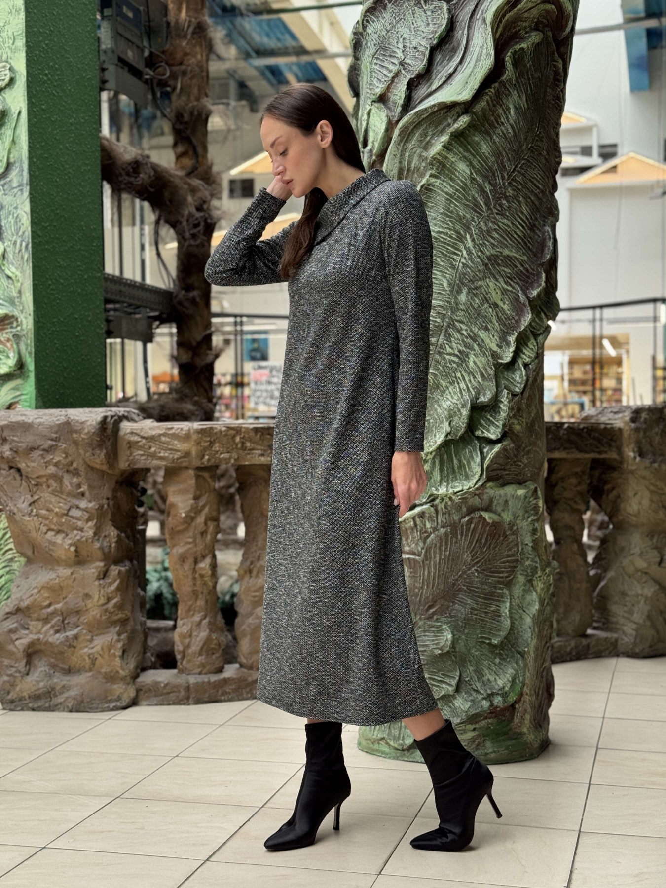 Сукня міді CAT ORANGE модель 5830 Фото