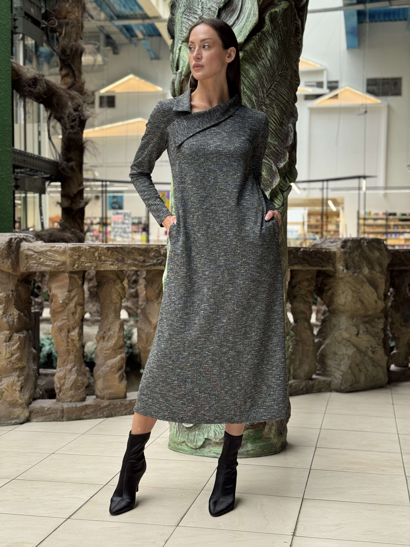 Сукня міді CAT ORANGE модель 5830 Фото