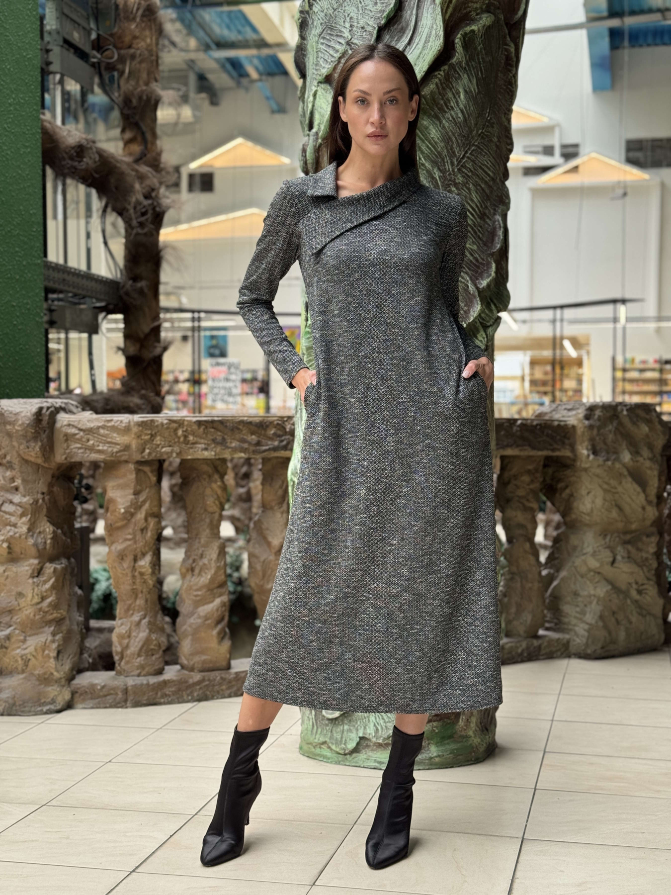 Сукня міді CAT ORANGE модель 5830 Фото