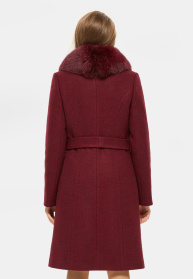 Пальто з утеплювачем Danna модель 1311BRD Пальто з утеплювачем Danna модель 1311BRD Фото