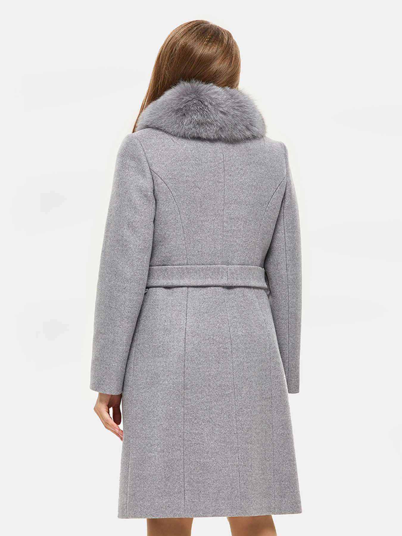 Пальто з утеплювачем Danna модель 1311GR Фото
