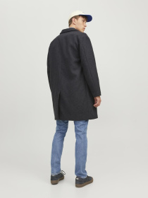 Пальто и плащи JACK & JONES модель 12238805_Darkgrey Фото