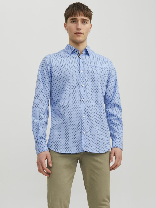 Рубашки JACK & JONES модель 12235969_CashmereBlue Фото