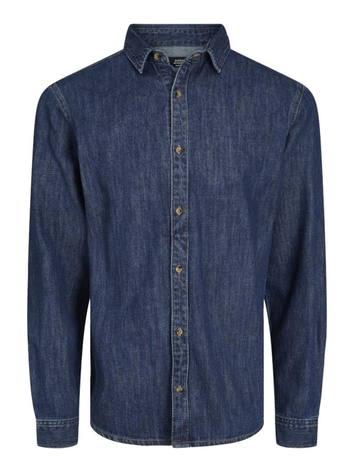 Рубашки JACK & JONES модель 12242462_BlueDenim Фото