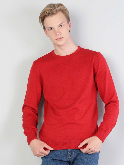 Худи и свитшоты Colin’s модель CL1023186_RED Фото
