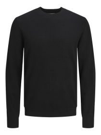Кардигандар мен жемпірлер JACK & JONES үлгі 12259115_Black Фото