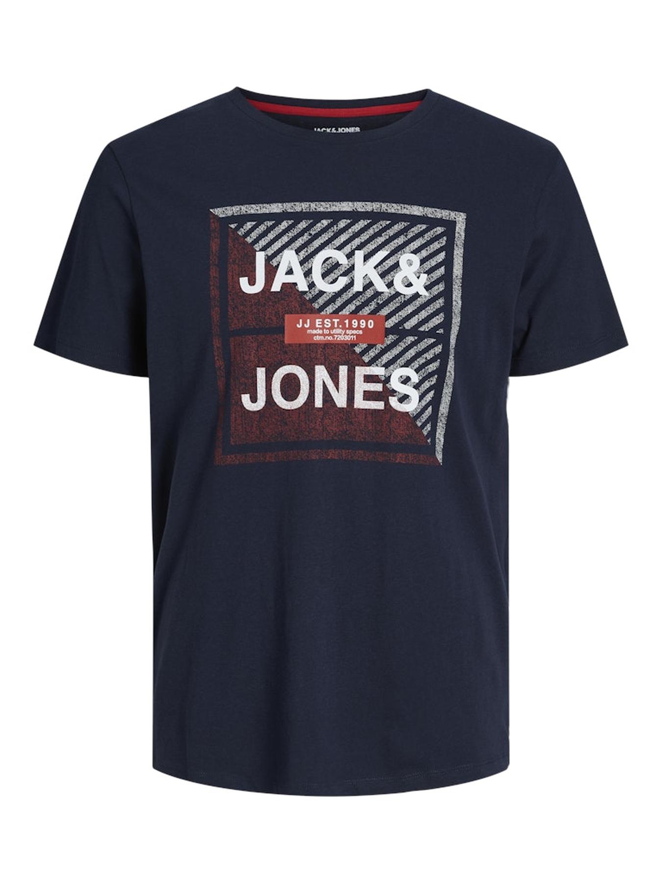 Футболки и поло JACK & JONES модель 12235130_NavyBlazer Фото