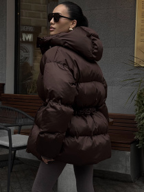 Пуховик Jadone Fashion модель Aic_shoko Фото