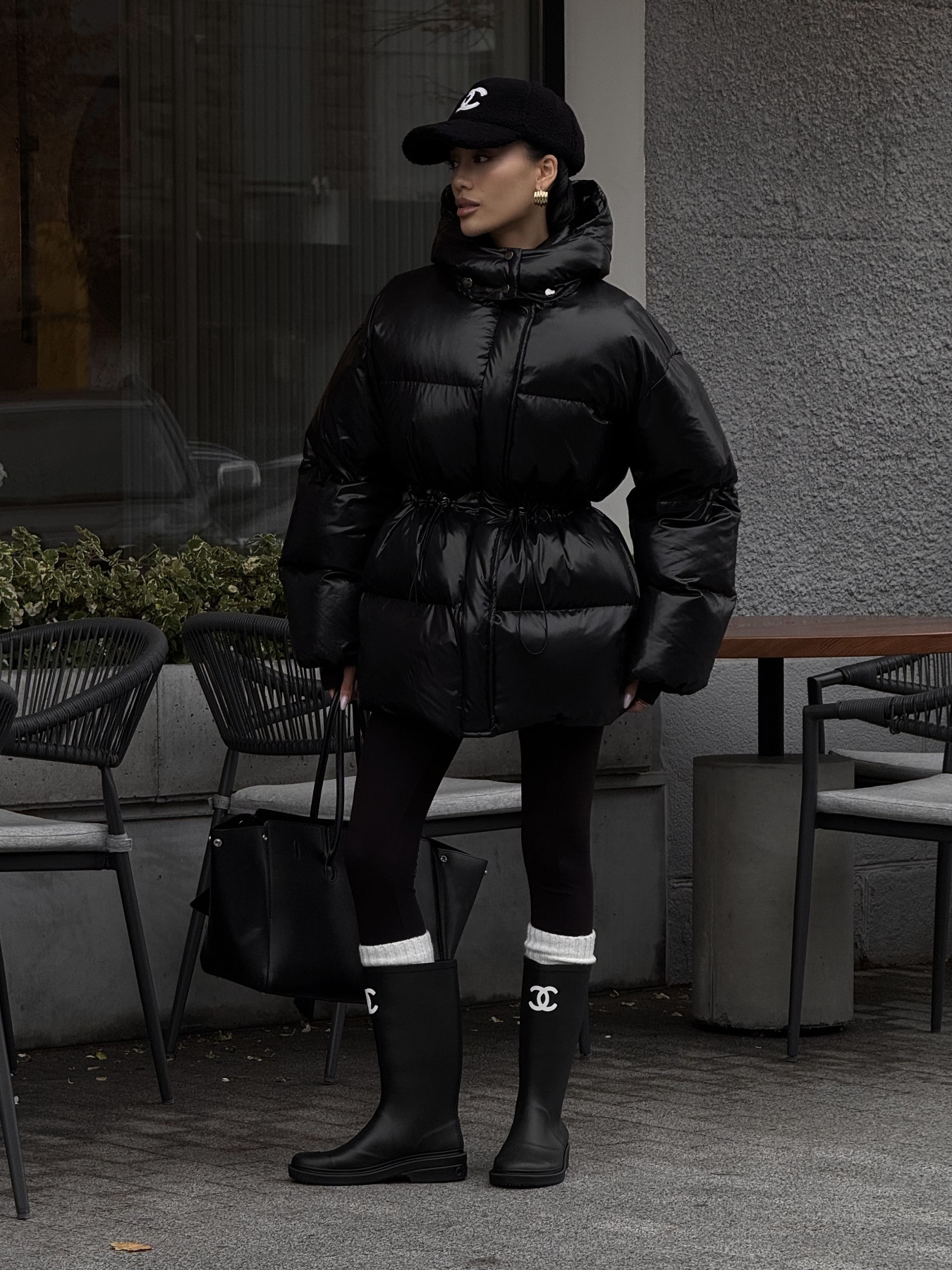 Пуховик Jadone Fashion модель Aic_Chorne Фото