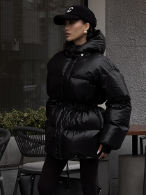 Пуховик Jadone Fashion модель Aic_Chorne Пуховик Jadone Fashion модель Aic_Chorne Фото