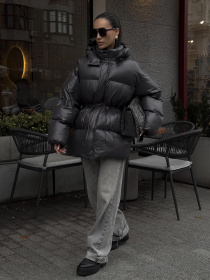 Пуховик Jadone Fashion модель Aic_grafit Фото