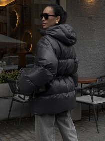 Пуховик Jadone Fashion модель Aic_grafit Фото