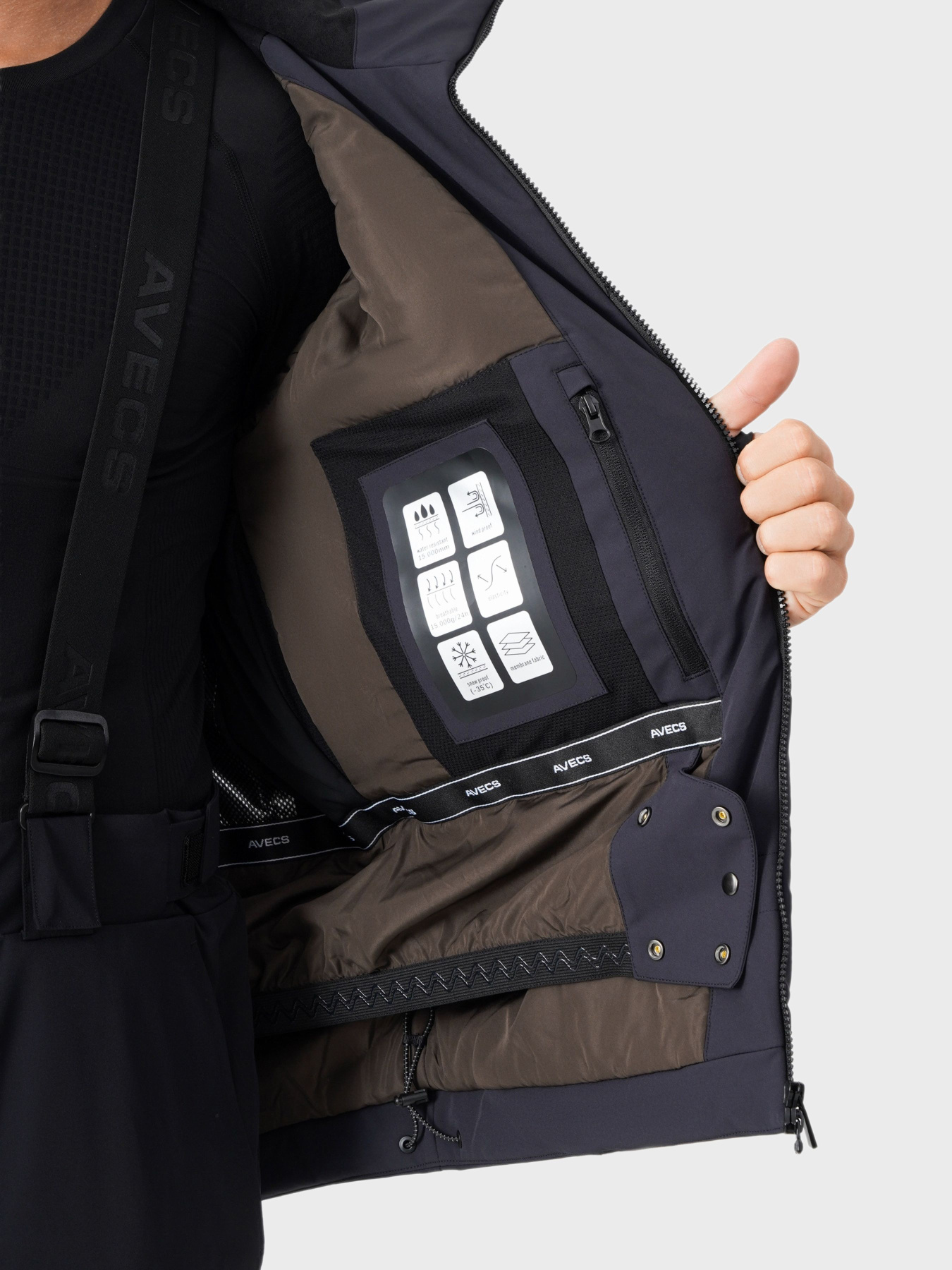 Гірськолижна куртка AVECS модель 70541-17 Фото