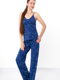 Домашний костюм Носи своє модель 8447-043-kicq-chornilxno-sinj Фото