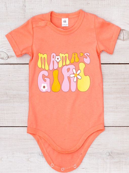 Боді для немовлят Носи своє модель 5011-001-33-5-svtlij-koral-mama-s-girl Фото