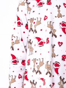 Платье миди Носи своє модель 6004-024-olen-molochnij Фото