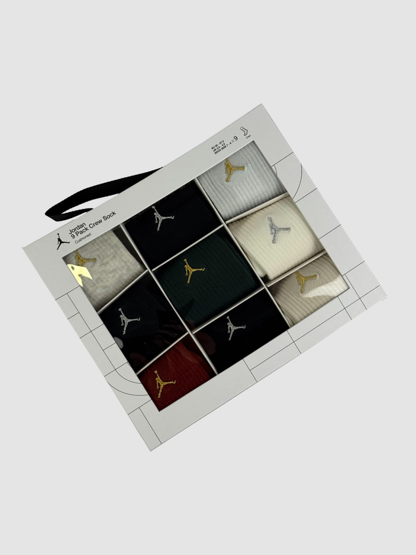 Набір шкарпеток Jordan Holiday 9Pk Crew Gift Box модель BJ0810-X58 Фото