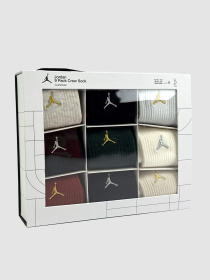 Набор носков Jordan Holiday 9Pk Crew Gift Box модель BJ0810-X58 Фото