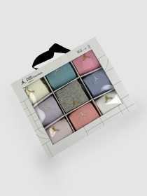 Набор носков Jordan Jdn Holiday 9Pk Crew Gift Box модель BJ0810-782 Фото