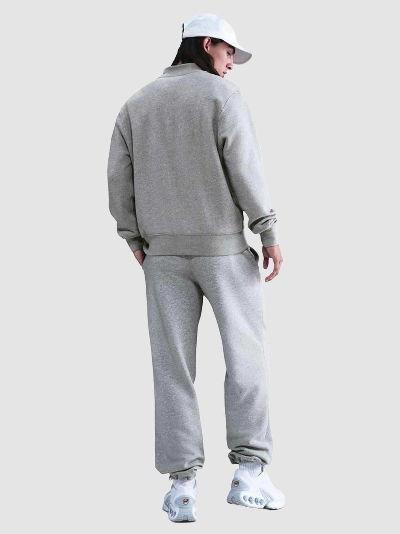 Кофта NIKE Club 1/2 Zip Fleece модель FN3864-063 Фото