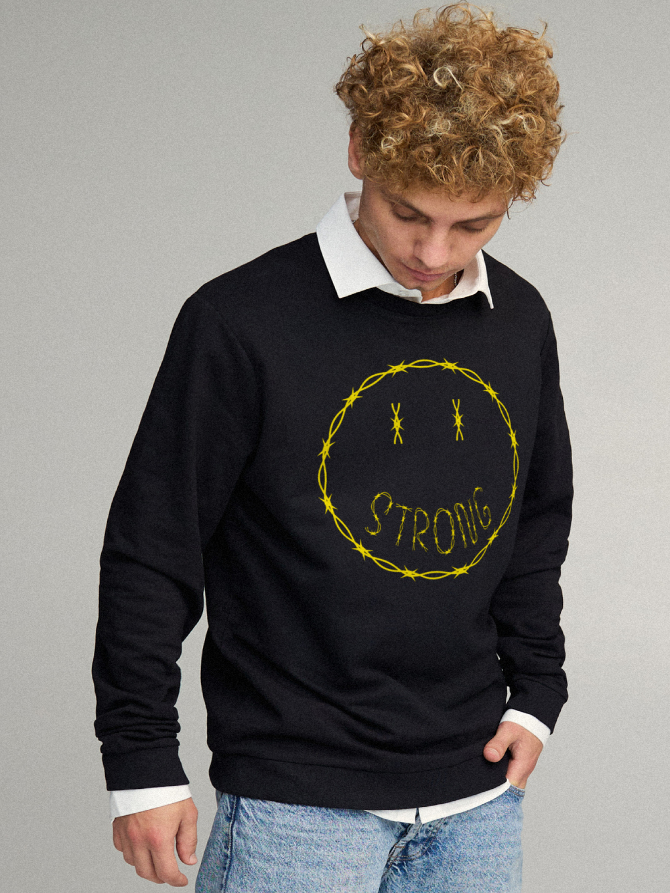 Світшот YAPPI модель BSMB30052 Фото